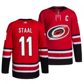Carolina Hurricanes tröja Staal 11 Adidas Jordan Röd Authentic - NHL Tröjor Herr